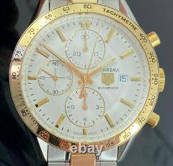 Tag Heuer 18k Carrera Cv2050. Box/papers, 12 Month Gtee 2013 Yr Top Range Model