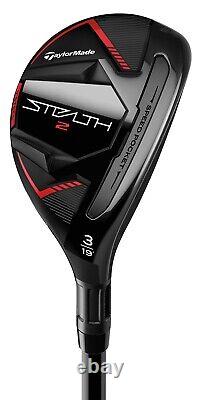 TaylorMade STEALTH 2 Rescue 19 3H Hybrid Stiff Graphite Very Good