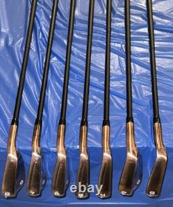 Taylormade 2024 P790 Irons 4-PW Copper Limited Edition Dynamic Gold 105g S300