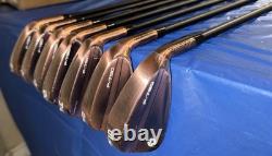 Taylormade 2024 P790 Irons 4-PW Copper Limited Edition Dynamic Gold 105g S300