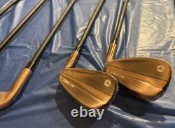 Taylormade 2024 P790 Irons 4-PW Copper Limited Edition Dynamic Gold 105g S300