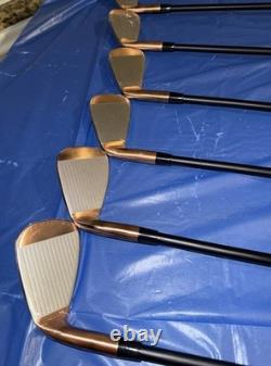 Taylormade 2024 P790 Irons 4-PW Copper Limited Edition Dynamic Gold 105g S300