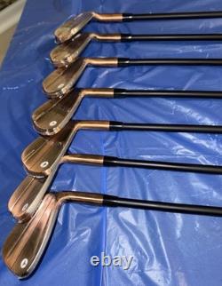 Taylormade 2024 P790 Irons 4-PW Copper Limited Edition Dynamic Gold 105g S300