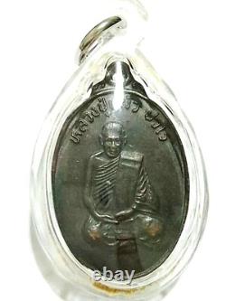 Thai Amulet Phra LP Paew Wat Rang Man version. 1 B. E. 2538 Protect Lucky Thailand