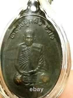 Thai Amulet Phra LP Paew Wat Rang Man version. 1 B. E. 2538 Protect Lucky Thailand