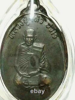 Thai Amulet Phra LP Paew Wat Rang Man version. 1 B. E. 2538 Protect Lucky Thailand