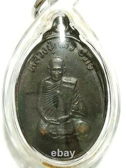 Thai Amulet Phra LP Paew Wat Rang Man version. 1 B. E. 2538 Protect Lucky Thailand