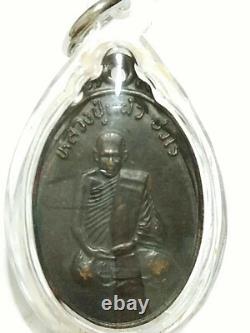 Thai Amulet Phra LP Paew Wat Rang Man version. 1 B. E. 2538 Protect Lucky Thailand