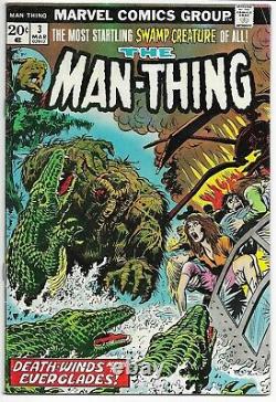 The Man-thing #2 3 4 5 6 7 8 9 10 11 12 13 14 15 Vg To Fn Range Marvel Comics