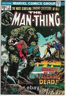 The Man-thing #2 3 4 5 6 7 8 9 10 11 12 13 14 15 Vg To Fn Range Marvel Comics