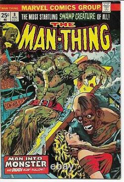 The Man-thing #2 3 4 5 6 7 8 9 10 11 12 13 14 15 Vg To Fn Range Marvel Comics