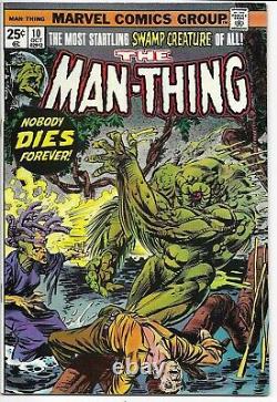 The Man-thing #2 3 4 5 6 7 8 9 10 11 12 13 14 15 Vg To Fn Range Marvel Comics