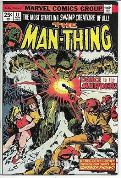 The Man-thing #2 3 4 5 6 7 8 9 10 11 12 13 14 15 Vg To Fn Range Marvel Comics