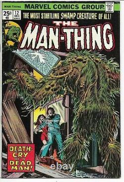 The Man-thing #2 3 4 5 6 7 8 9 10 11 12 13 14 15 Vg To Fn Range Marvel Comics