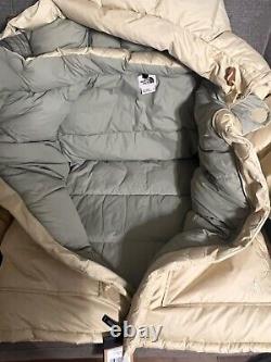 The North Face 77 Brooks Range Parka Coat Men's size XL Gravel BeigE NWT