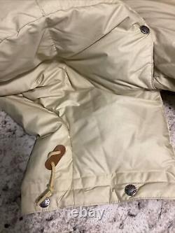 The North Face 77 Brooks Range Parka Coat Mens Size Large Gravel Beige New