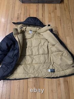 The North Face Brooks Range Goose Down Parka Black Coat Mens Black New