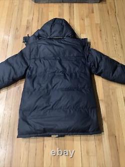 The North Face Brooks Range Goose Down Parka Black Coat Mens Black New