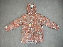 The North Face Camo Printed 77 Brooks Range Parka Jacket Brown Green Mens M-L