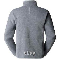 The North Face Front Range NF0A84HVDYY Men's Gray Full Zip Fleece Jacket NCL733