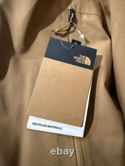 The North Face MTN Range Down Parka Utility Brown Men's Size Small Relaxed Fit