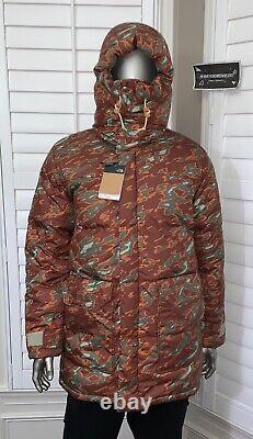 The North Face Men's 77 Brooks Range Down Parka Coat Glacier Print Sz Large NWT