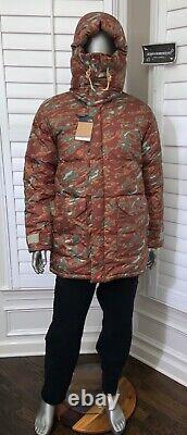 The North Face Men's 77 Brooks Range Down Parka Coat Glacier Print Sz Large NWT