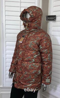 The North Face Men's 77 Brooks Range Down Parka Coat Glacier Print Sz Large NWT