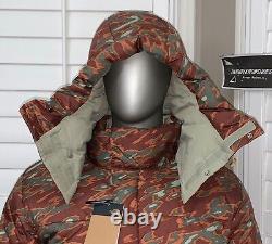 The North Face Men's 77 Brooks Range Down Parka Coat Glacier Print Sz Large NWT