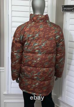 The North Face Men's 77 Brooks Range Down Parka Coat Glacier Print Sz Large NWT