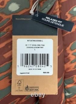 The North Face Men's 77 Brooks Range Down Parka Coat Glacier Print Sz Large NWT