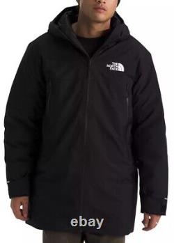 The North Face Men's Mountain Range Down Parka Black Large NWT 2024 Model $400