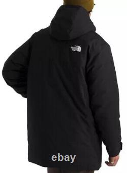 The North Face Men's Mountain Range Down Parka Black Large NWT 2024 Model $400