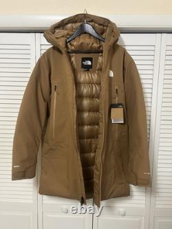 The North Face Men's Mountain Range Down Parka -Utility Brown- Large $400 MSRP