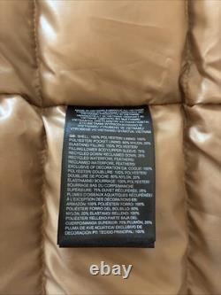 The North Face Mountain Range 600 Fill Down Jacket Brown Men Size Large New