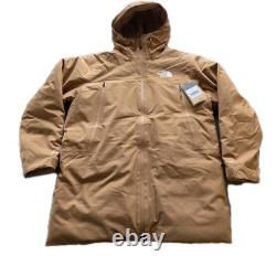 The North Face Mountain Range Down Parka 600 Men's Sz L Utility Brown NWT $400