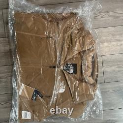 The North Face Mountain Range Down Parka 600 Men's Sz L Utility Brown NWT $400