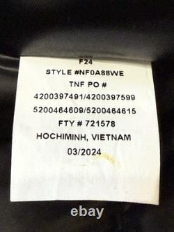 The North Face Mountain Range Down Parka Coat Black Men's Size Large