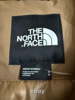 The North Face Mountain Range Down Parka Coat Tan Brown Men's Size Medium