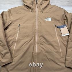 The North Face Mountain Range Down Parka Men's Size XL- NF0A88WE173 Brown
