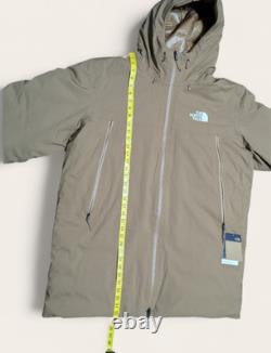 The North Face Mountain Range Down Parka Men's XL Utility Brown