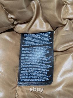 The North Face Mountain Range Down Parka Men's XL Utility Brown