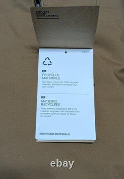 The North Face Mountain Range Down Parka Men's XL Utility Brown