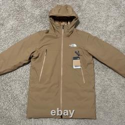 The North Face Parka Jacket Men Medium Brown Range Down 600 Fill Waterproof Coat