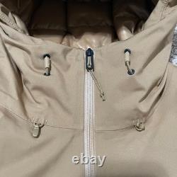 The North Face Parka Jacket Men Medium Brown Range Down 600 Fill Waterproof Coat