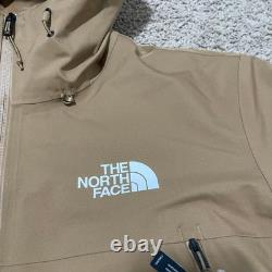 The North Face Parka Jacket Men Medium Brown Range Down 600 Fill Waterproof Coat
