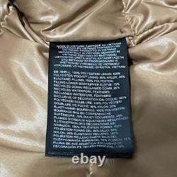 The North Face Parka Jacket Men Medium Brown Range Down 600 Fill Waterproof Coat