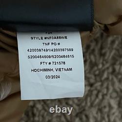 The North Face Parka Jacket Men Medium Brown Range Down 600 Fill Waterproof Coat