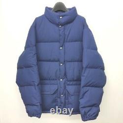 The North Face THE NORTH FACE Brooks Range Tea Tag Down Jacket Downcoat Blue Y