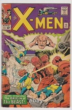 The X-MEN # 15-FIRST Appearance MASTER MOLD-3.5-4.5 Range. Great Copy